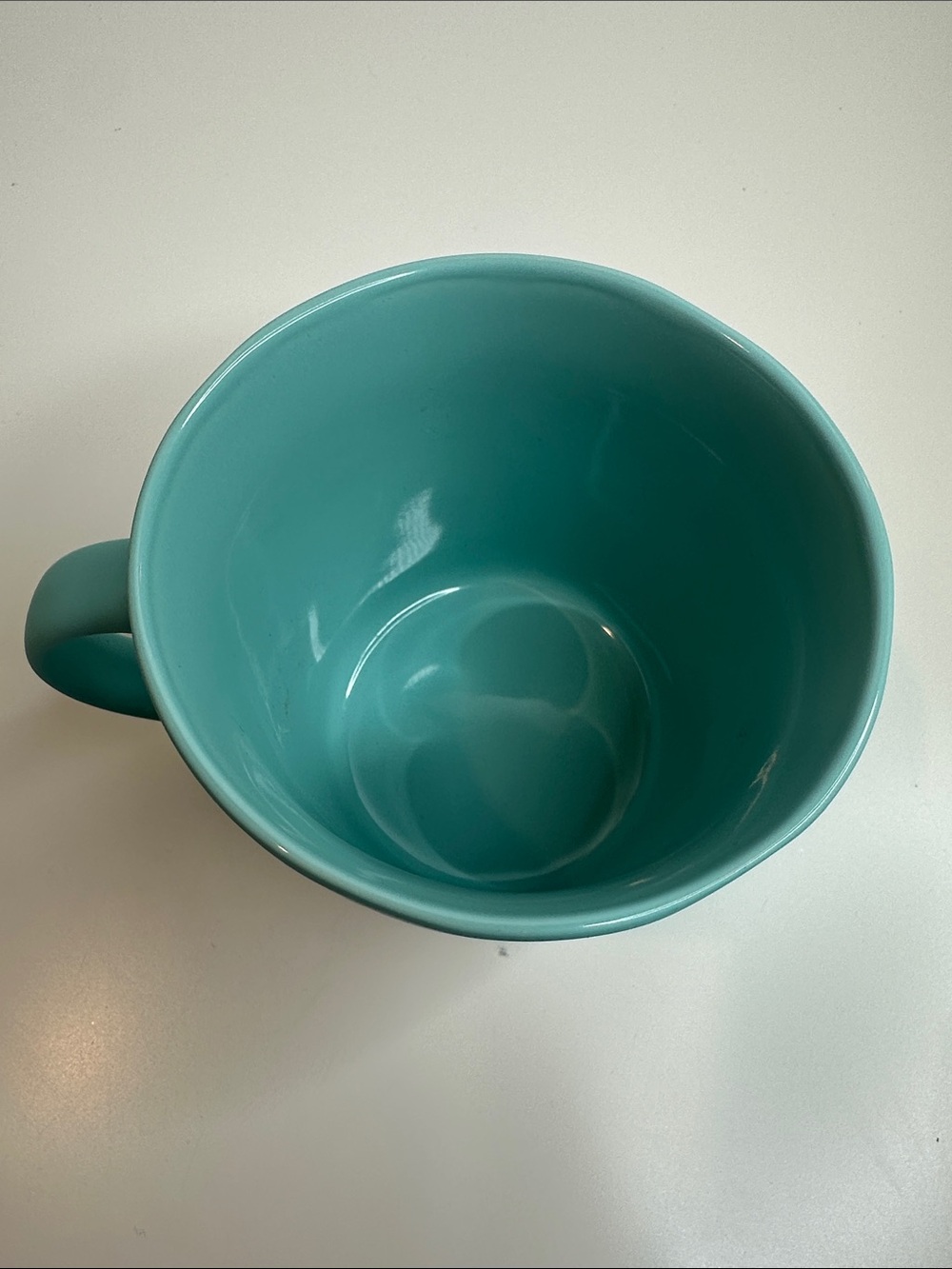 Turquoise Candy Pattern Ceramic Mug - Picture 7 of 10